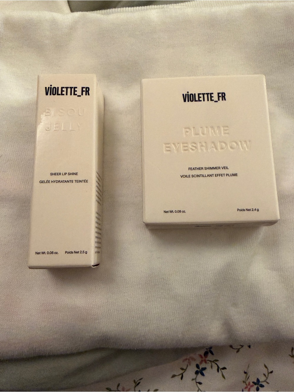 VIOLETTE_FR Cream Eyeshadow + Lip Balm & Shimmer Veil + Bisou Jelly